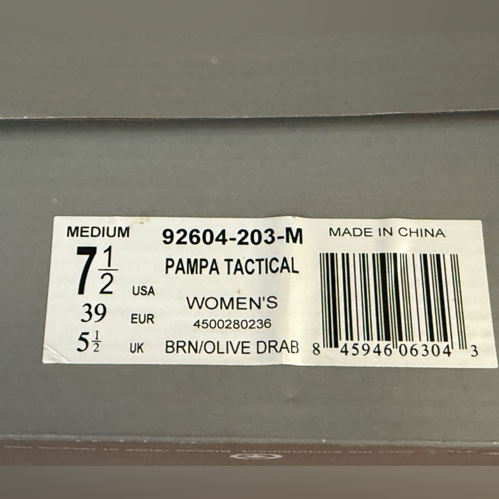 Palladium Pampa Tactical Boots Women Size 7.5 - Picture 15 of 15